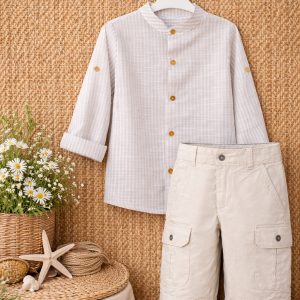 CAMISA NATA MONTADA BEIGE