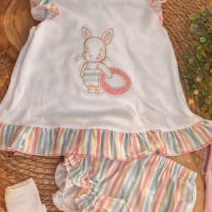 CONJUNTO CONEJITA ARCOIRIS