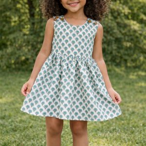 VESTIDO JARDIN MINT